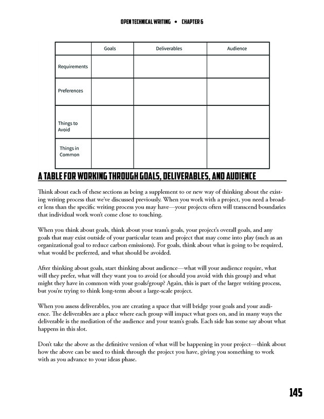Open Technical Writing - New Page